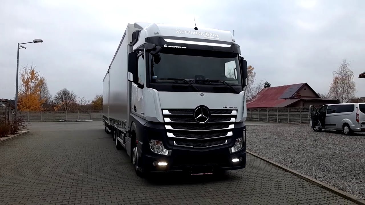 MERCEDES ACTROS 2545 ZESTAW TANDEM PRZEJAZDOWY !