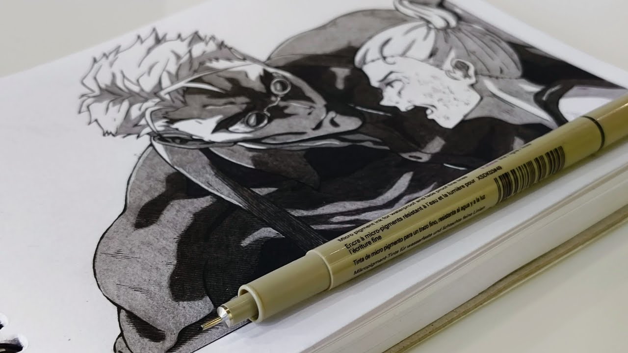 Drawing Nanami Kento || 7:3 Sorcerer || #jujutsukaisen 