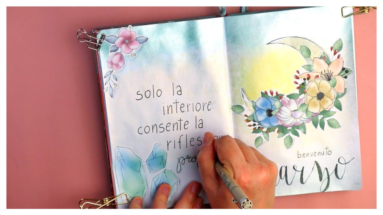 Bullet Journal Marzo 2021 Plan with Me || Protect Your Peace 🌸  Bullet Journal ITA
