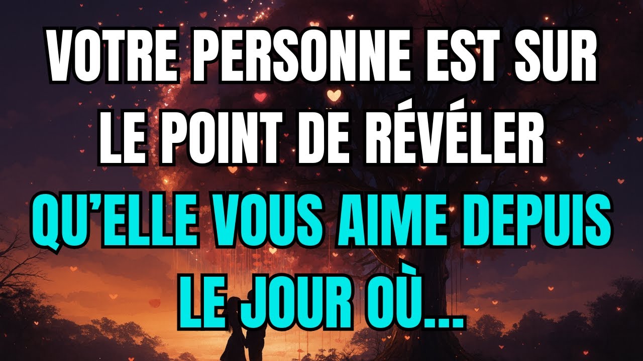 Les anges disent que votre personne est sur le point de révéler qu’elle vous aime depuis le jour où…