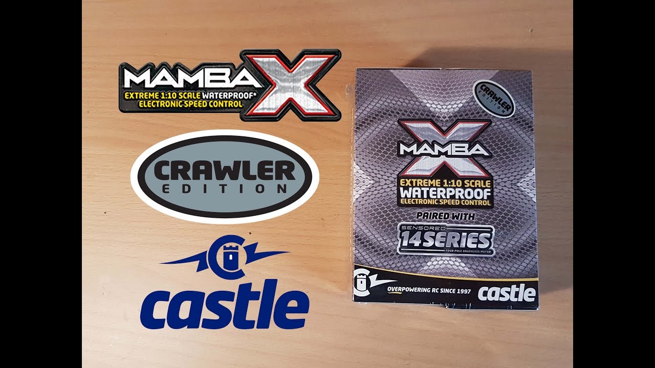 Unboxing combo Mamba X Edition Crawler by Castle en español