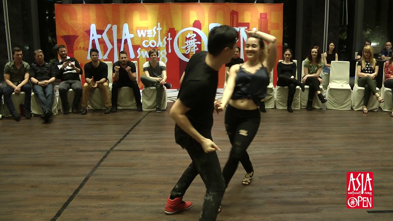 Invitational 07 Tze Yi Wee & Nicole Clonch - Asia West Coast Swing Open 2019