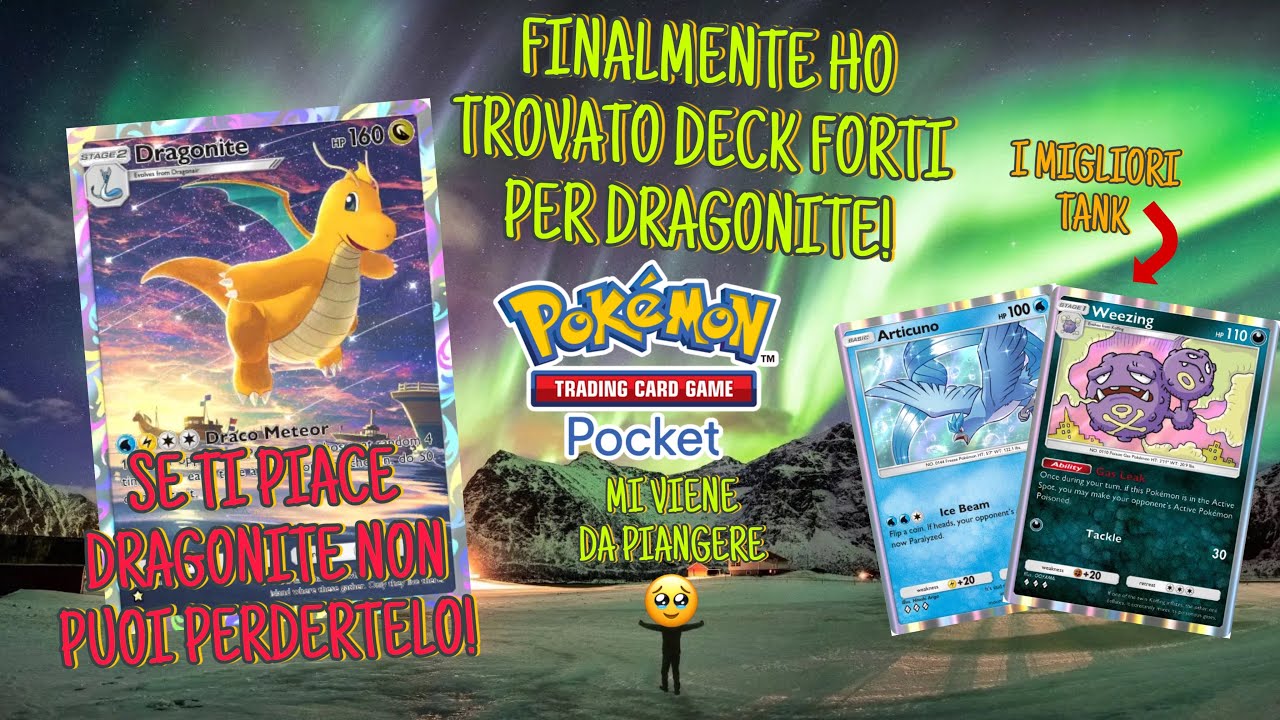 FINALMENTE 2 liste FORTI per DRAGONITE! UN MIRACOLO! Pokemon TCG Pocket!