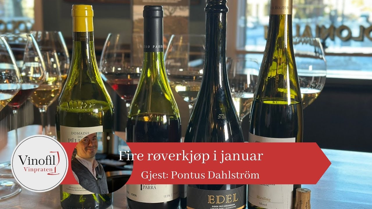Fire røverkjøp i januar - Gjest Pontus Dahlström