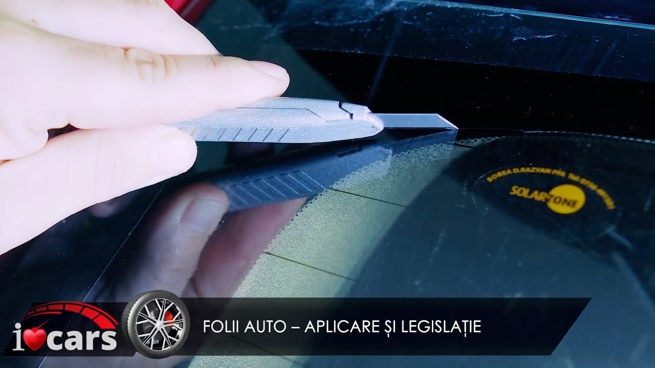Folii auto – aplicare și legislație | iCars Vlog