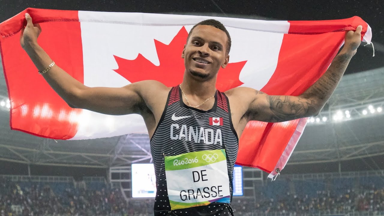 Silver for Andre De Grasse, Gold for Usain Bolt in Olympic 200m
