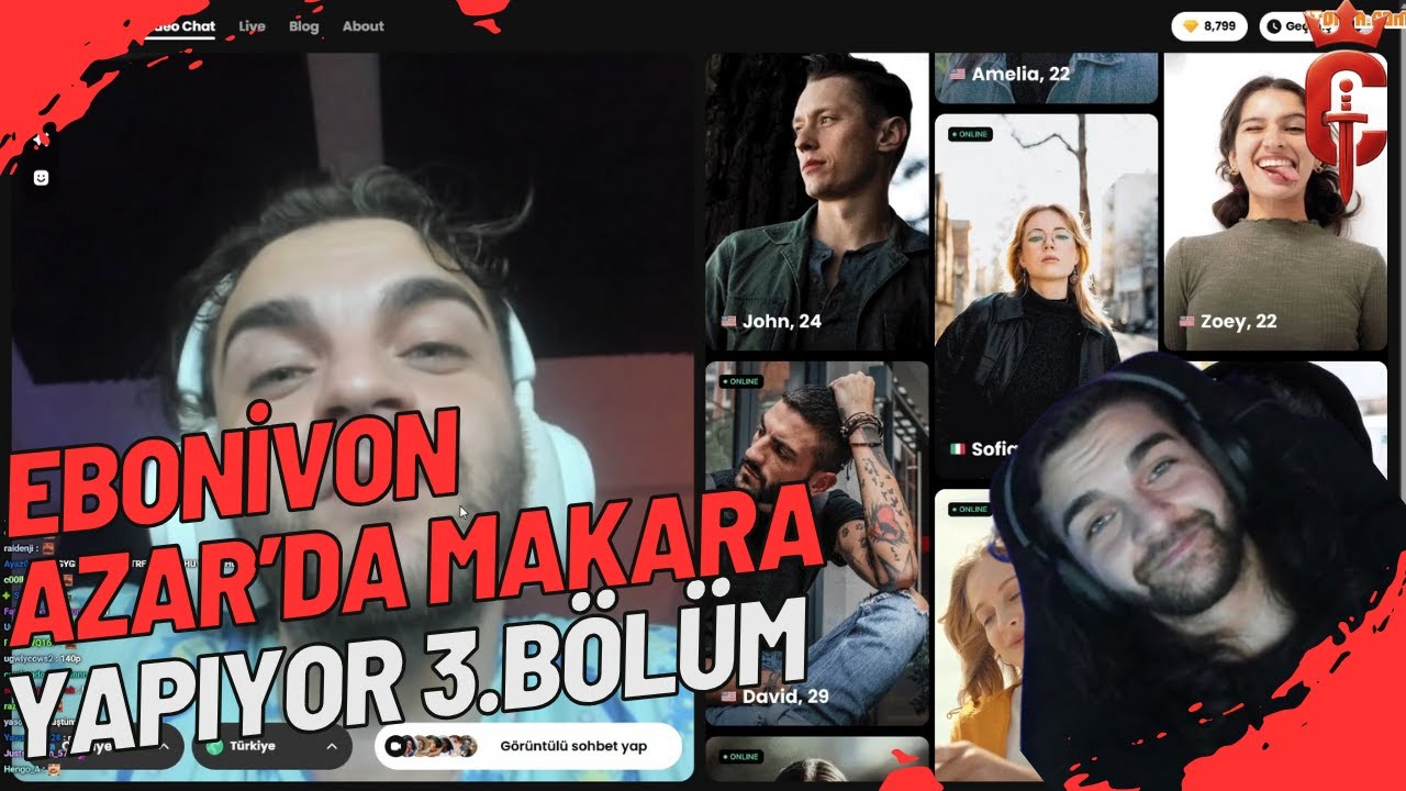 EBONİVON - AZAR'DA - MAKARA YAPIYOR 3.BÖLÜM - 