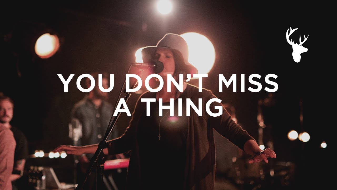 You Don't Miss A Thing (LIVE) - Amanda Cook | We Will Not Be Shaken