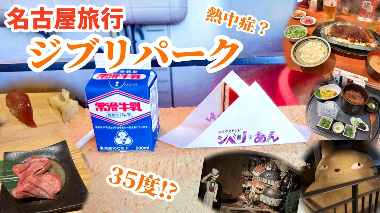 仕事のあと名古屋へ行く【ジブリパークとか】