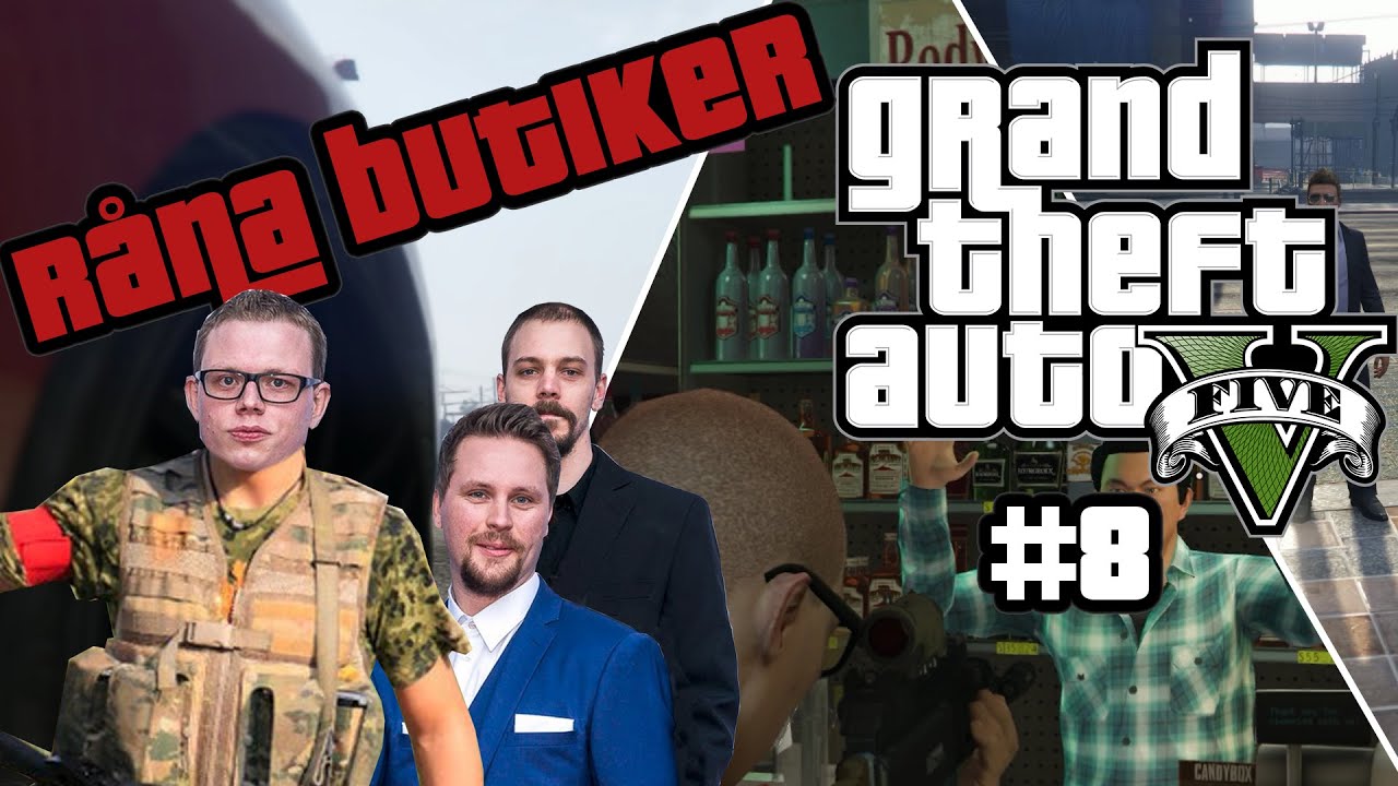 GTA 5 Online [PC] med figgwhipp | #8 | Råna butiker med SoftisFFS