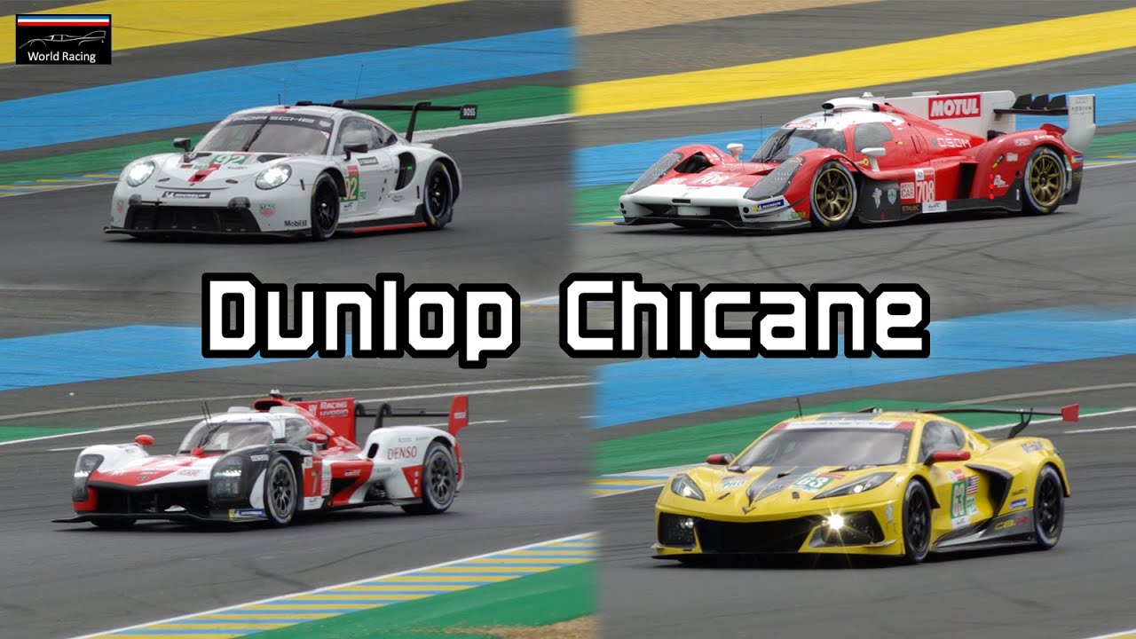 24 Hours of Le Mans 2021 Dunlop Chicane Downshits, Accelerations, Pure Sounds !