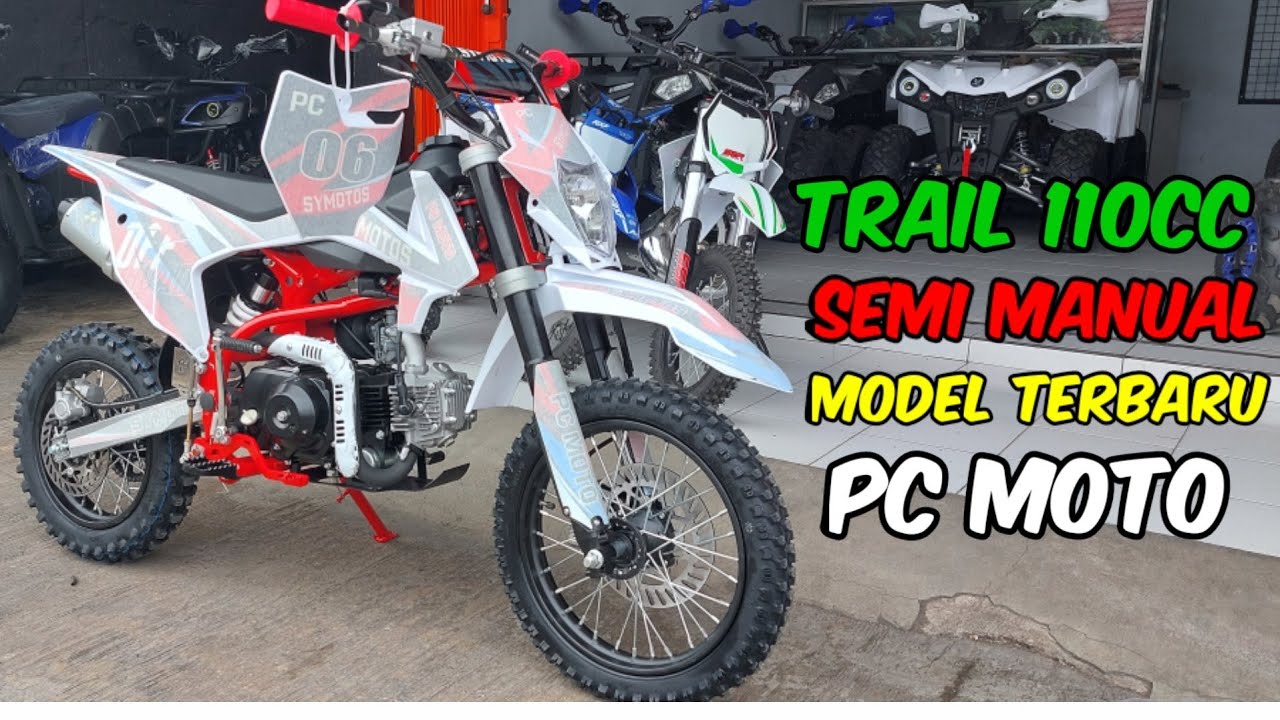 TRAIL 110cc SEMI MANUAL TRAIL TERBARU 2022 COCOK BUAT USIA 13 TAHUN