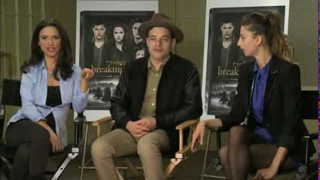 SMF interview: Rami Malek, Angela Sarafyan and Andrea Gabriel from Twilight: Breaking Dawn 2