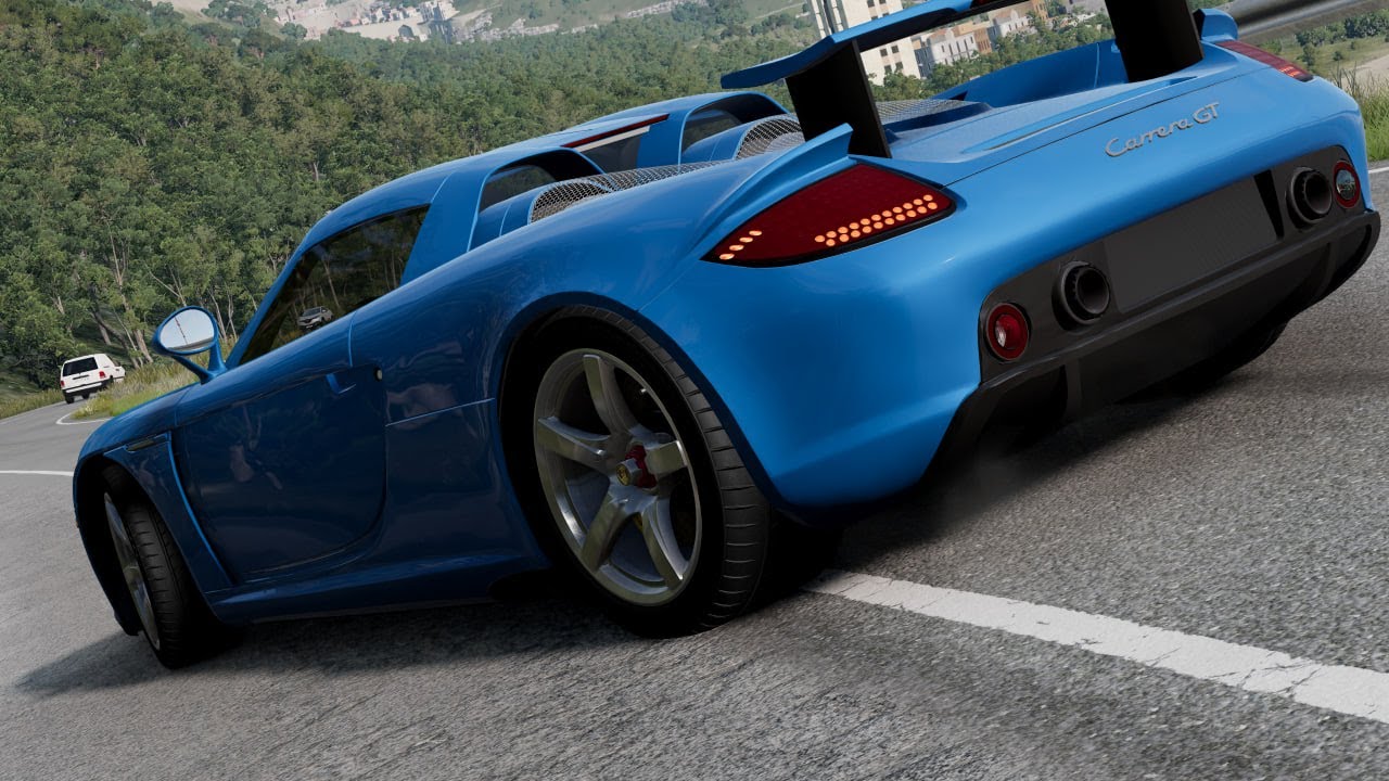 BeamNG drive porsche Porsche Carrera GT italy