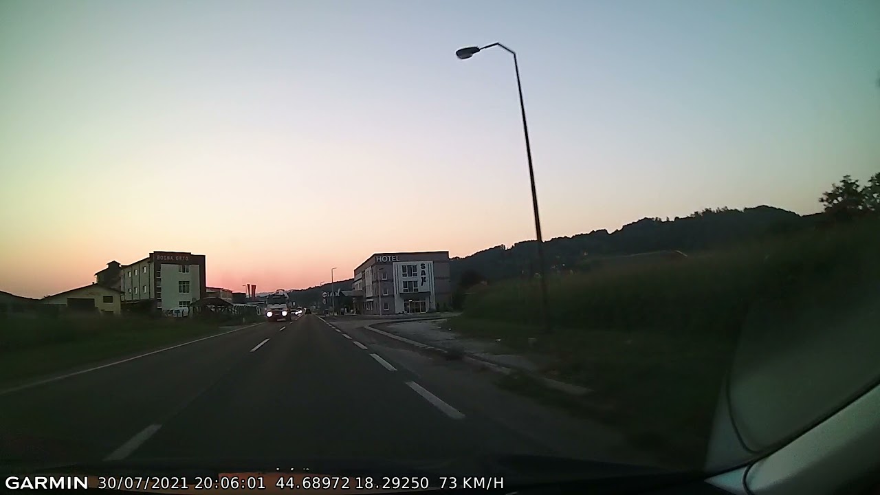 DRIVE #1571: Tuzla-Doboj (Bosnia and Herzegovina) (timelapse 4x) *Read Description*