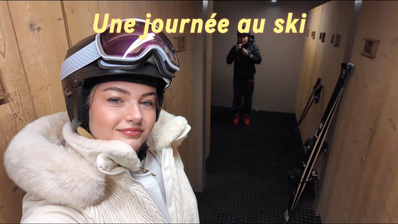 VLOG : UNE JOURNÉE AU SKI 🎿❄️  (1ère vidéo av mon mec!!!!)