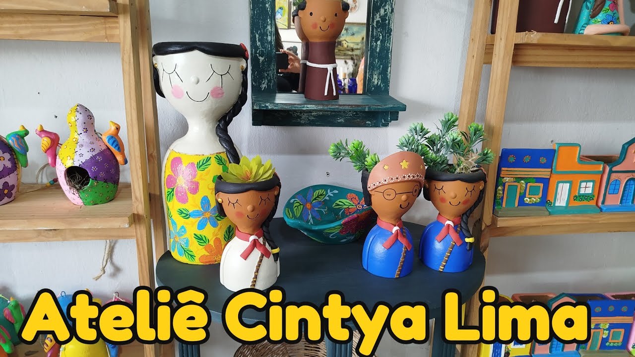 Ateliê Cintya Lima, em Gravatá Pernambuco.
