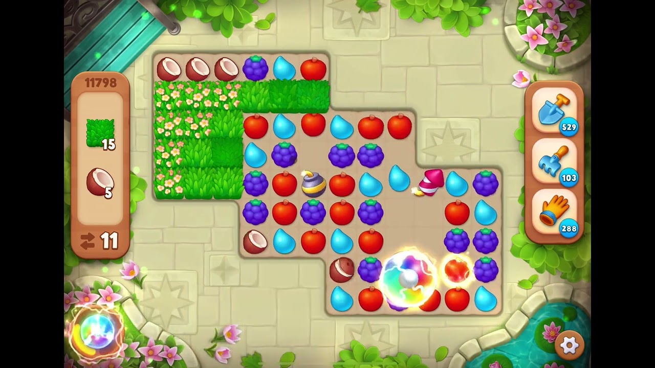 GardenScapes Level 11798 no boosters
