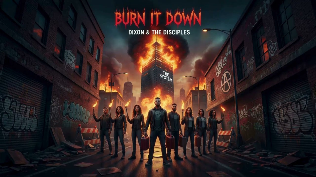 🔥 BURN IT DOWN | Dixon & The Disciples | Pulse Eye Records