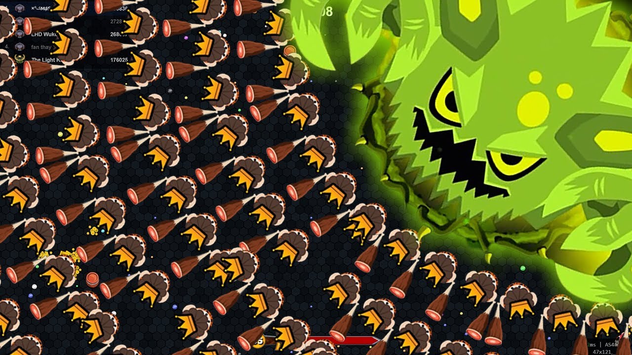 Evowars.io Giant Monster Vs King