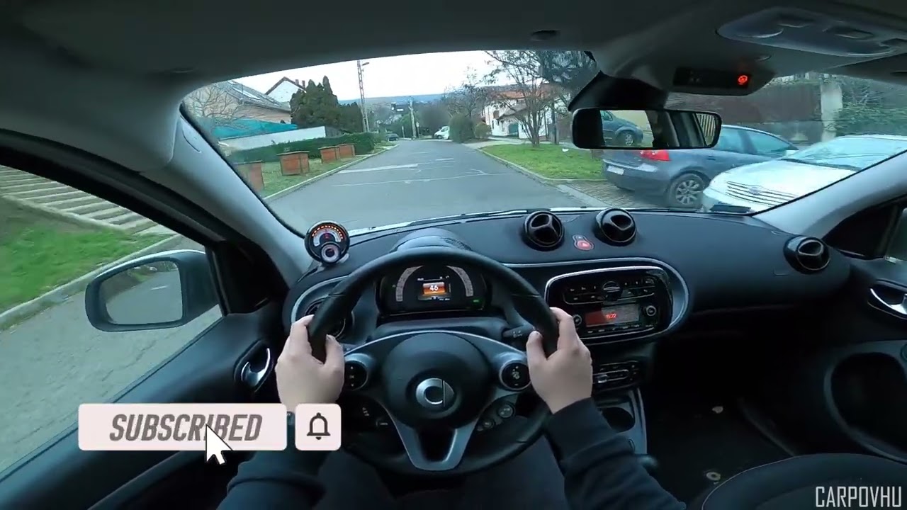 2019 Smart EQ Forfour POV 60 kW (~80 hp) - Magyar POV Videó - Hungarian POV Drive
