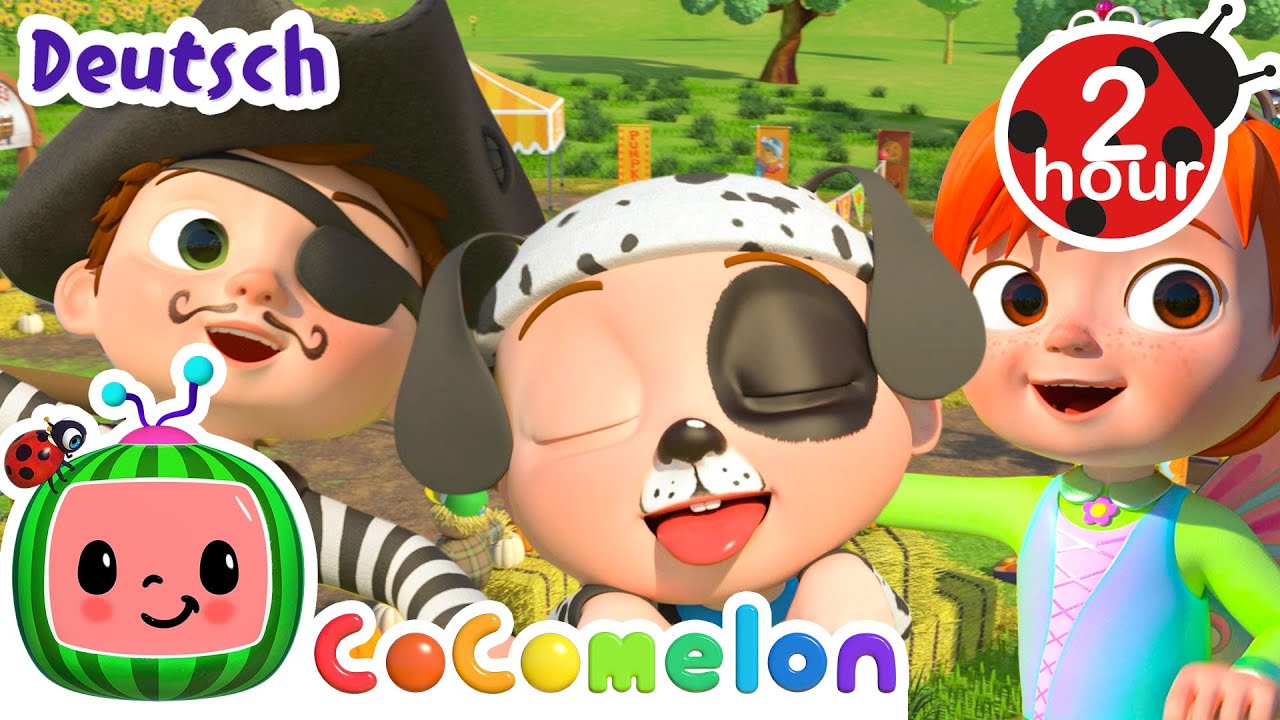 Kuerbislied zu Halloween | CoComelon Deutsch | Cartoons und Kinderlieder