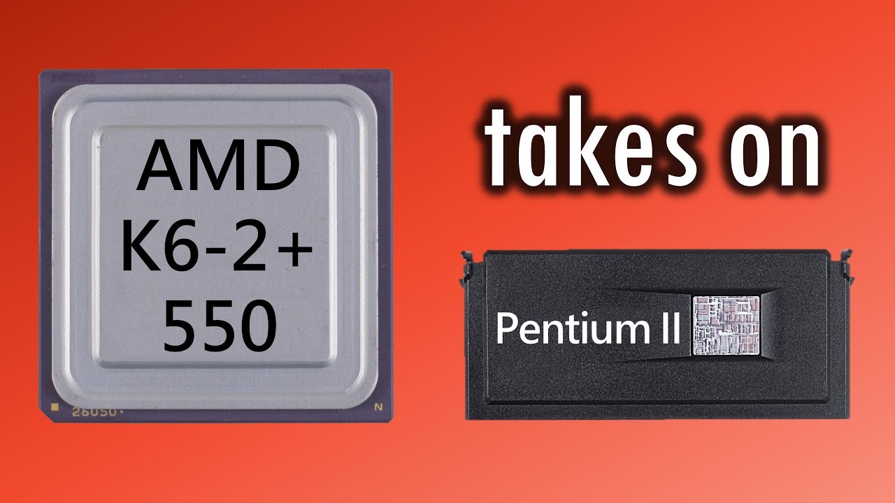 Can the AMD K6-2+ 550 match the Pentium II?