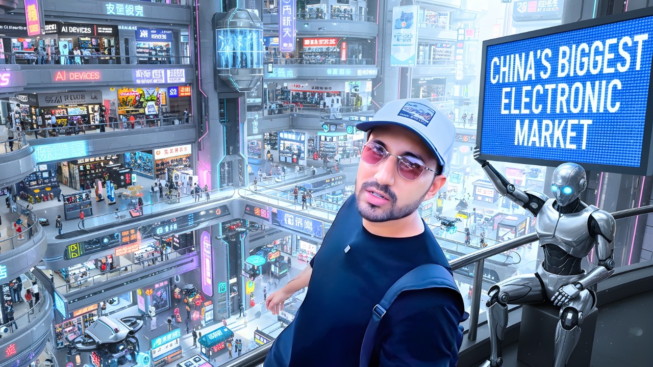 Inside the World’s Biggest Electronics Market 😲 | Huaqiangbei Shenzhen, China