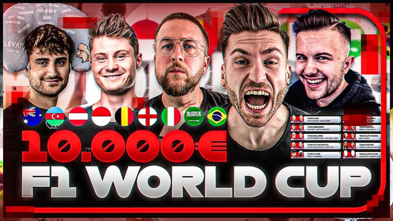 TEAM HAAS aka TSUNAMI 😂10.000€ F1 STREAMER WM 🏎🏆