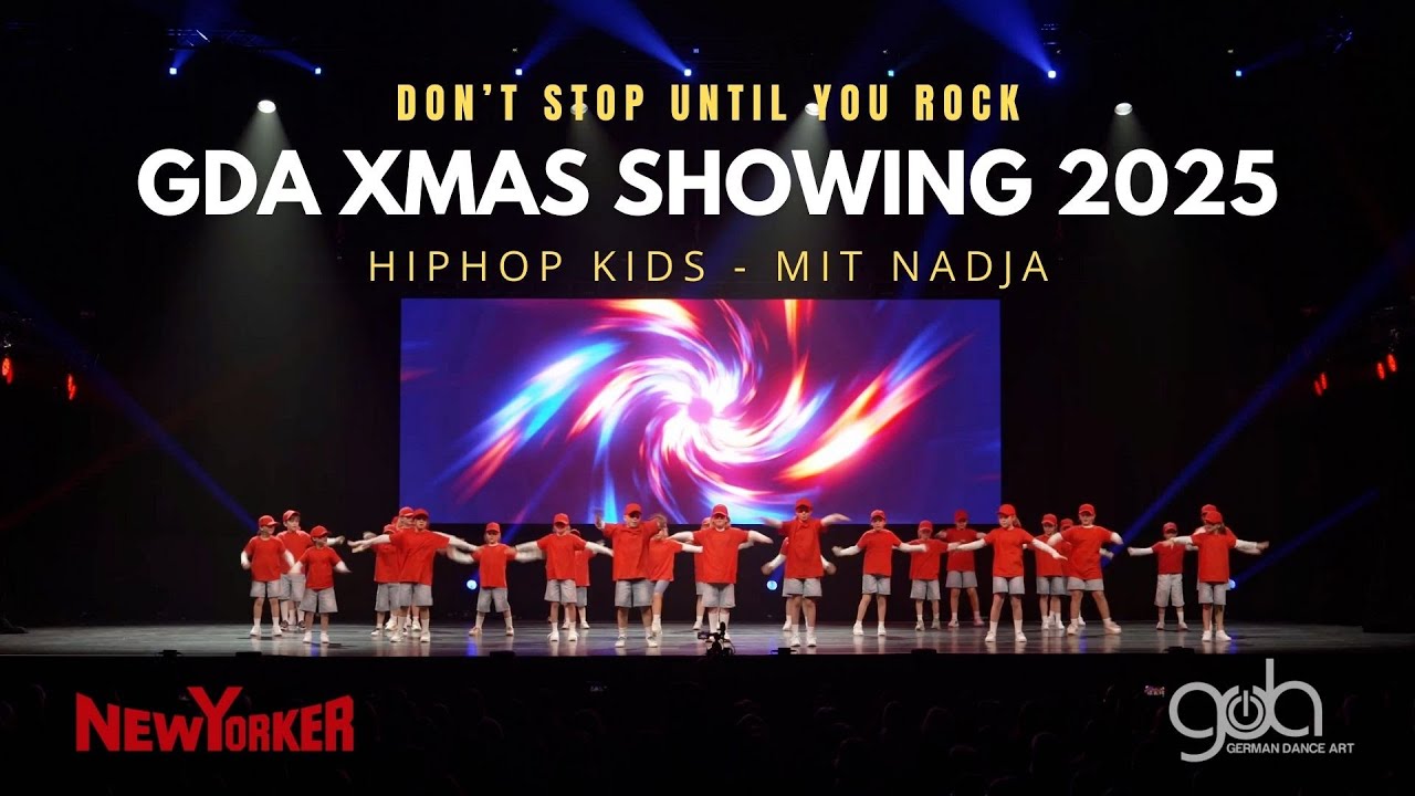 GDA Christmas Showing 2025 - DON'T STOP UNTIL YOU ROCK - Hiphop Kids mit Nadia