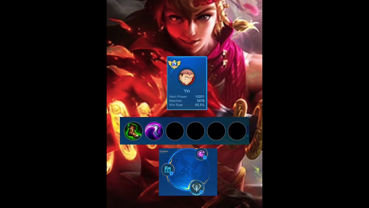 Yin Best build 2025 (EXP LANE) | Yin MLBB #mobilelegends #mlbb