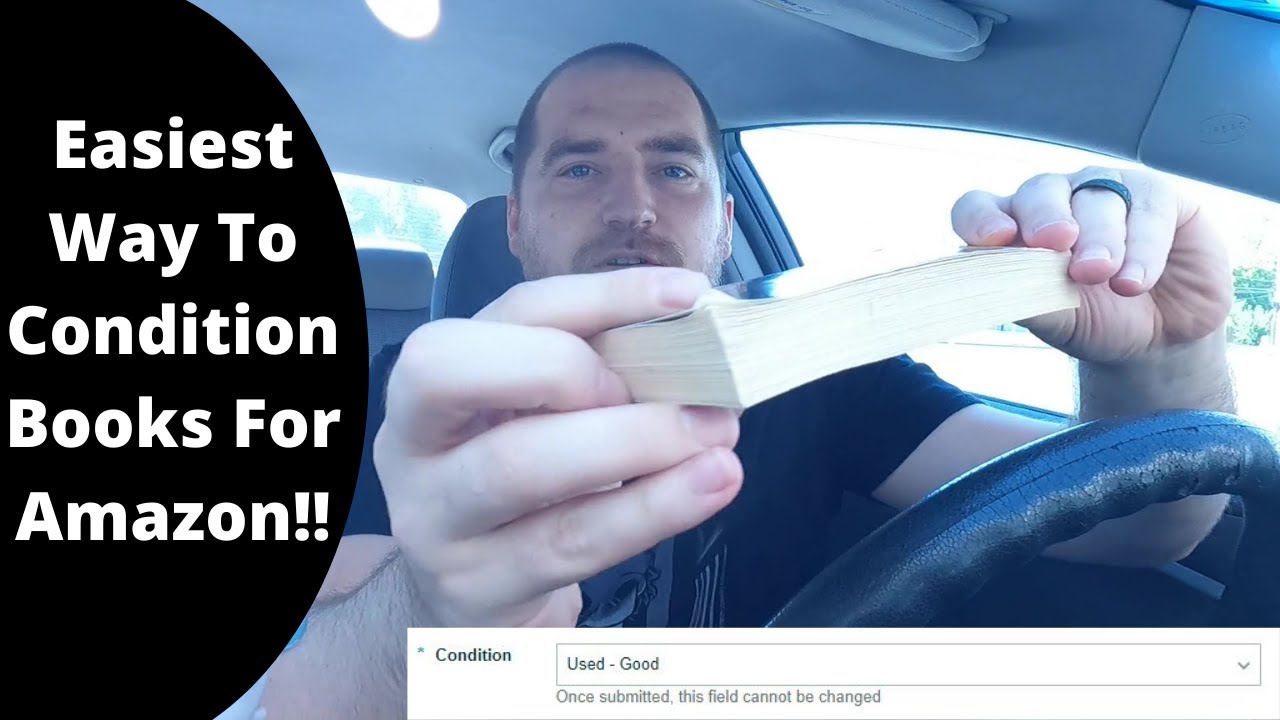 Easiest way to condition books for Amazon FBA!!