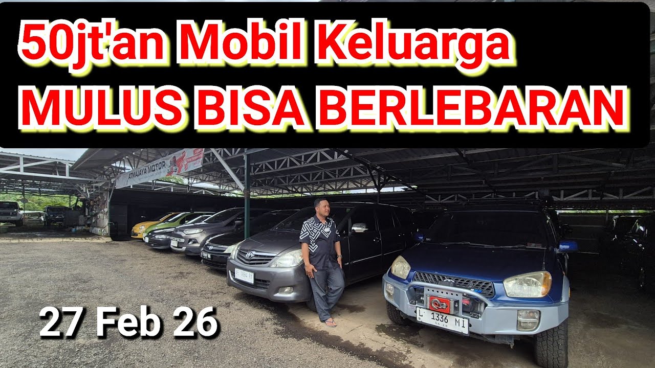 27 Februari 2026 Update Stock Mobil Bekas Murah Berkwalitas Atmajaya Motor Malang #real #mobilbagus