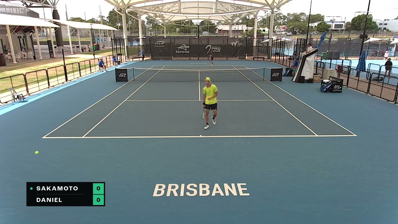 Rei Sakamoto (JPN) vs Taro Daniel (JPN) | 2026 Brisbane 1 R16