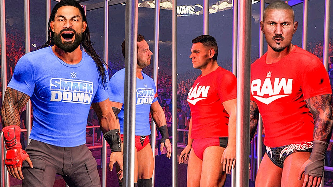 WarGames But It's a RAW vs SmackDown Draft!