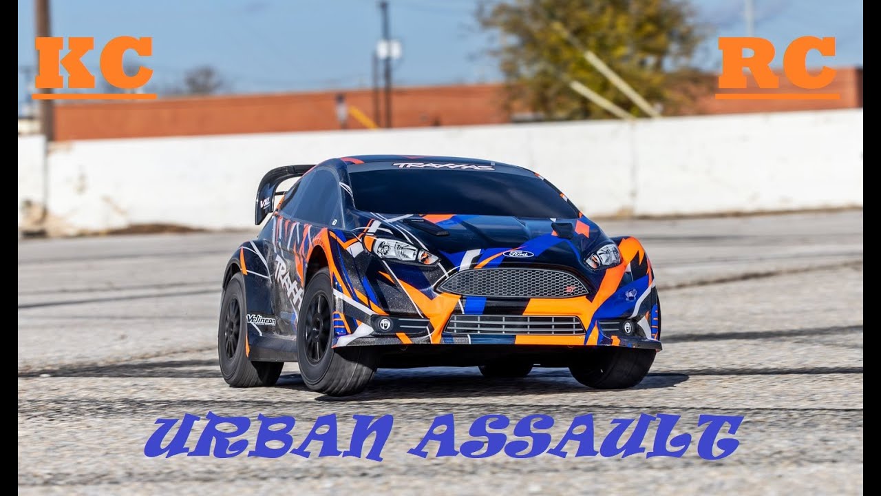KCRC | Traxxas Ford Fiesta VXL | Urban Assault!