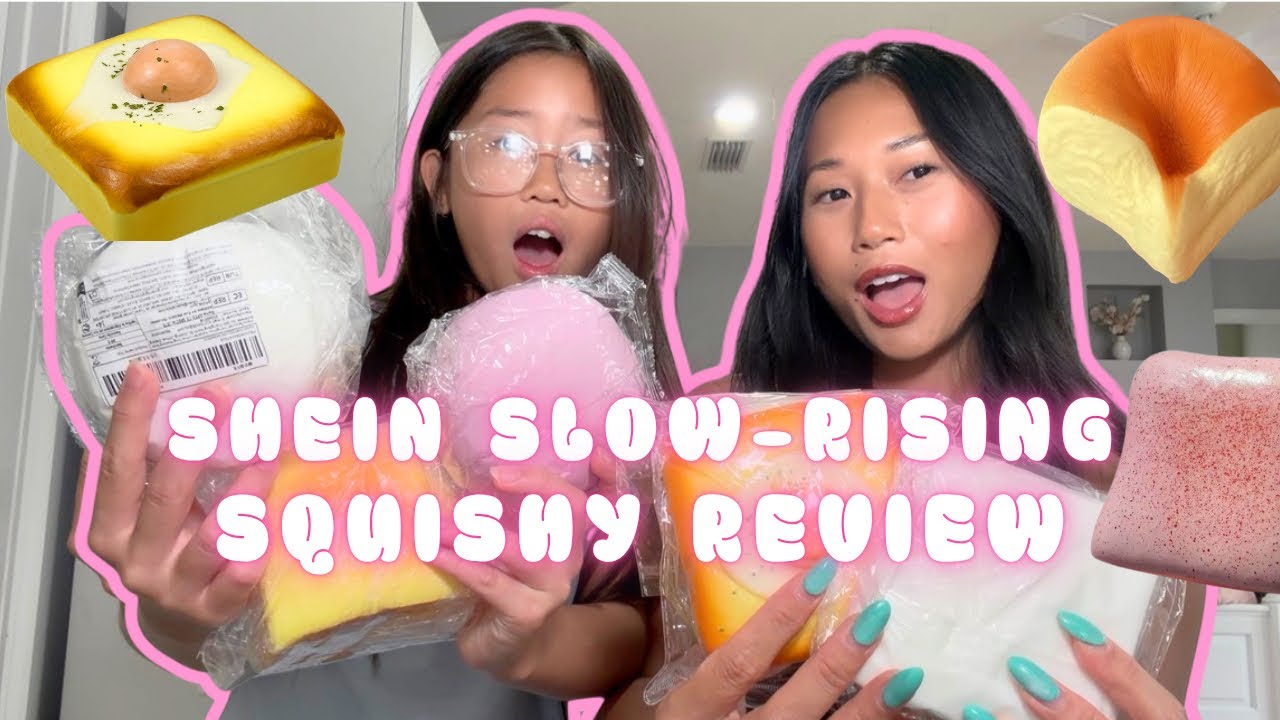 WE BOUGHT THE BEST SLOW RISING SQUISHIES FROM SHEIN | Squishy Review