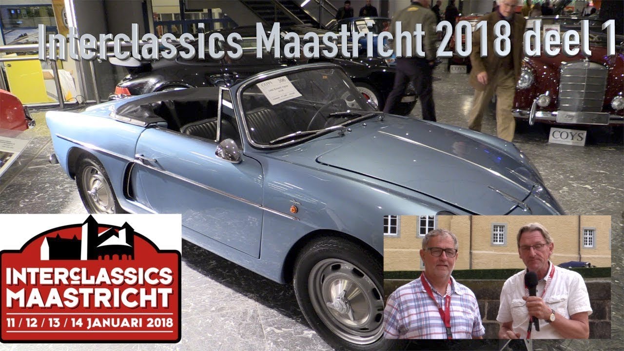 Interclassics Maastricht 2018 deel 1, JAGUAR XJS, ASTON MARTIN CYGNET, ALPINE A108, LANCIA FLAMINIA