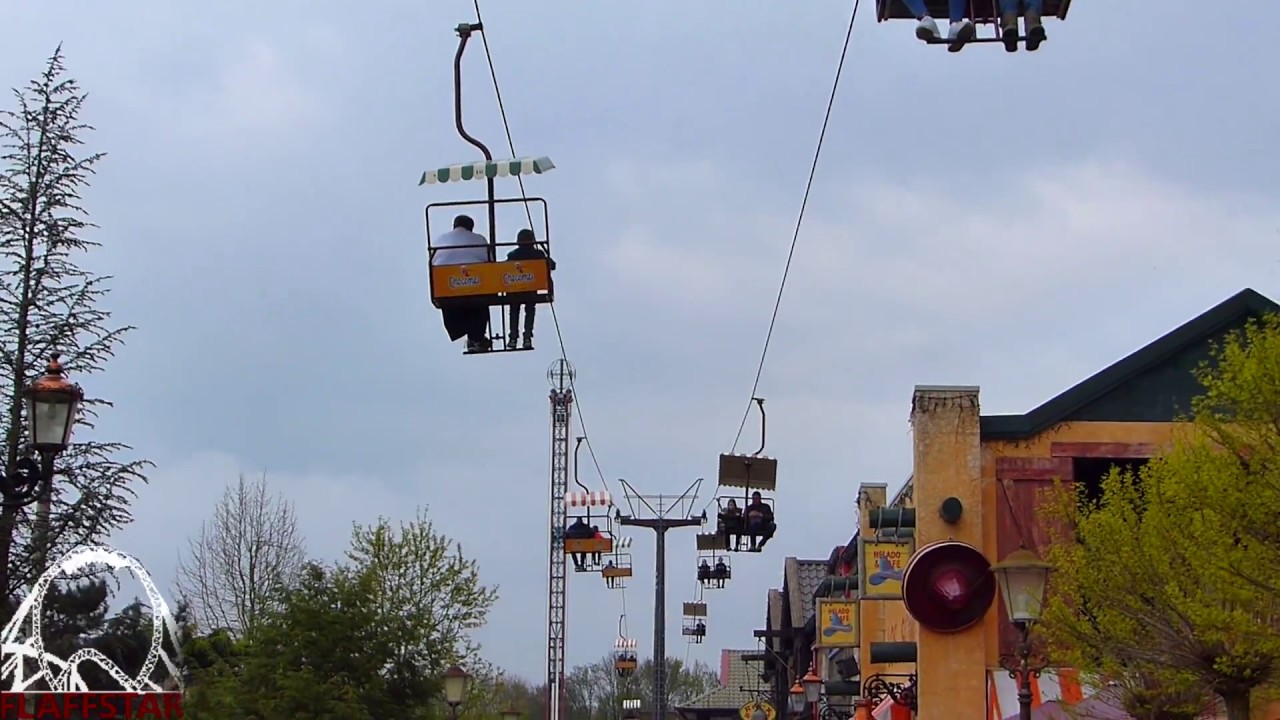 Attractiepark Slagharen 2017 Footage