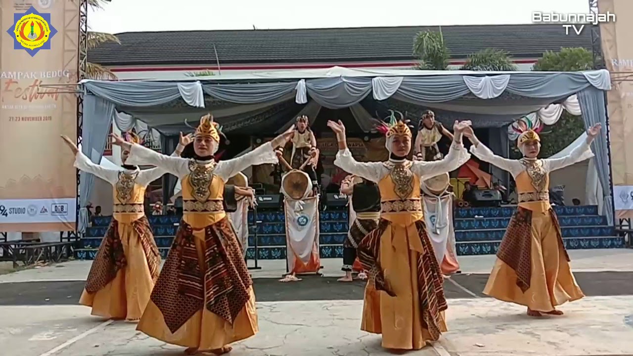 Rampak Bedug SMK Babunnajah pada Kegiatan 3 dasa warsa SMAN 1 Ciruas-Serang