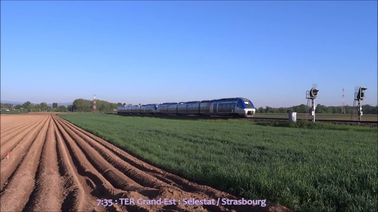 Matinée ferroviaire sur la ligne 18 à Duppigheim