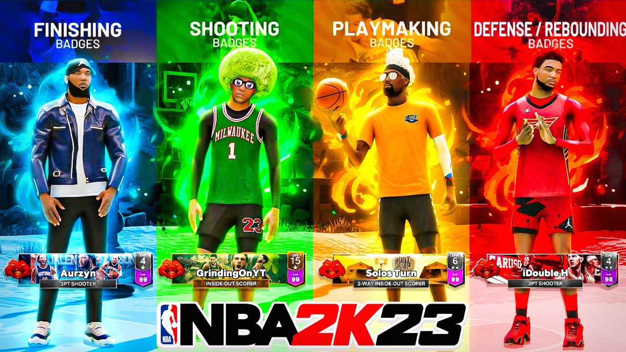 NEW BADGE WARS GAME MODE in NBA 2K23! *INSANE* FIRST EVER BADGE FANTASY DRAFT EVENT w/ 2K YouTubers!