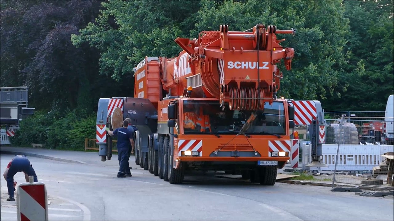 AC 500-2 Krandienst Schulz & Rolf Riedel Brückenmontagen (Teil 2)