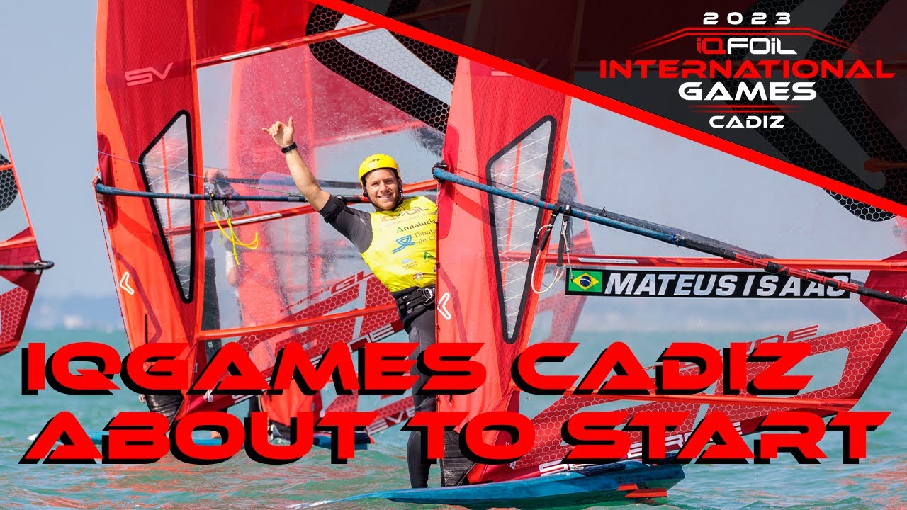 Lorena Abicht Ready for #3 - iQFOiL Class International Games Cadiz