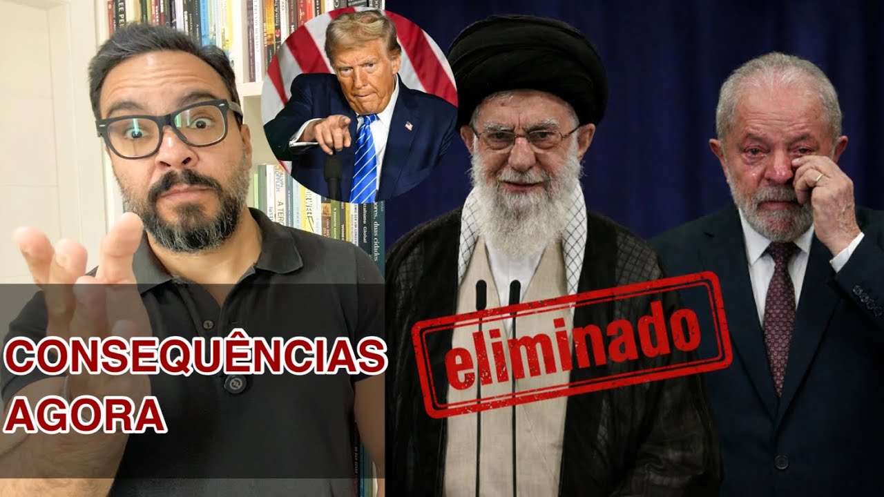 Khamenei ABATIDO… Lula Fica do Lado ERRADO da História!