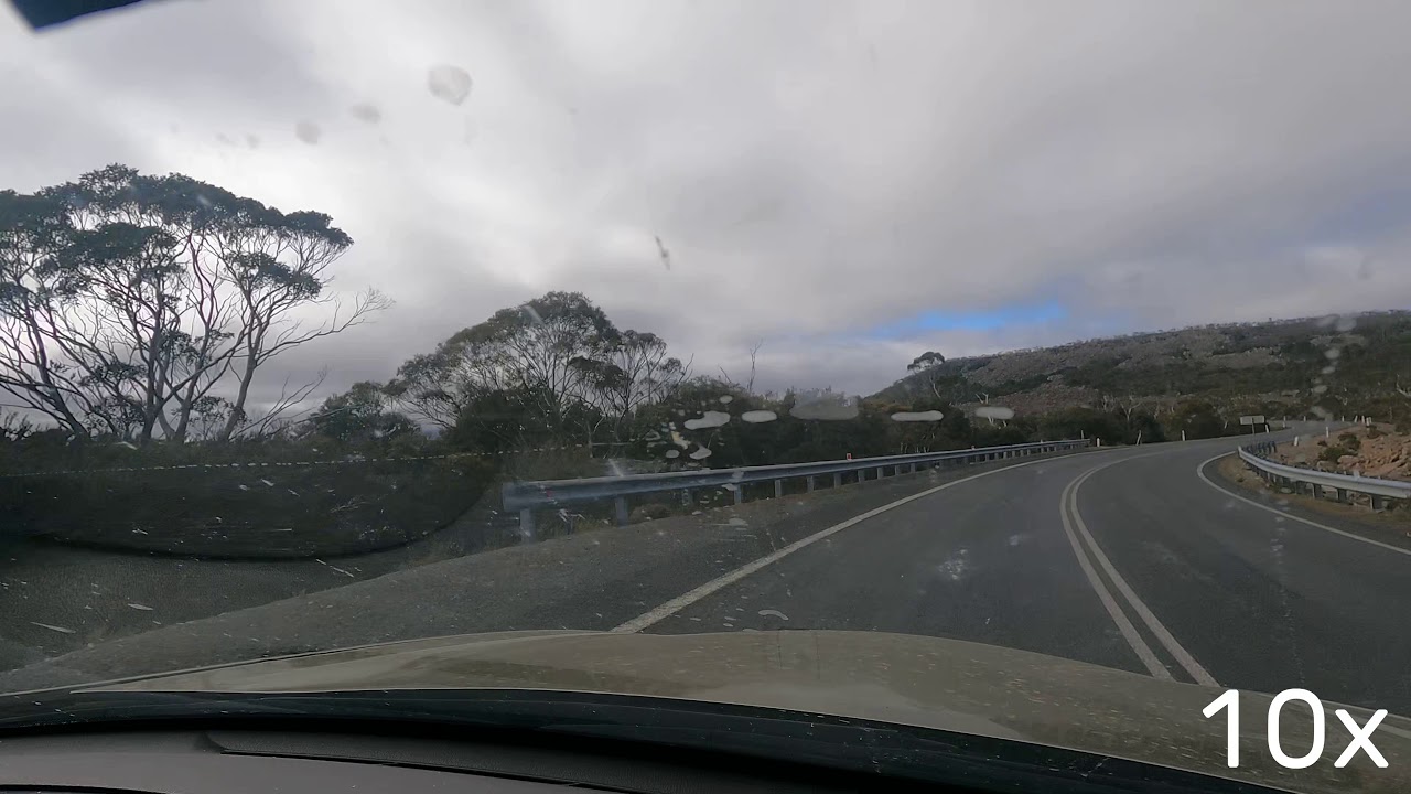 Devonport to Hobart Time-Lapse! (via A5 Highland Lakes Road) [4K]