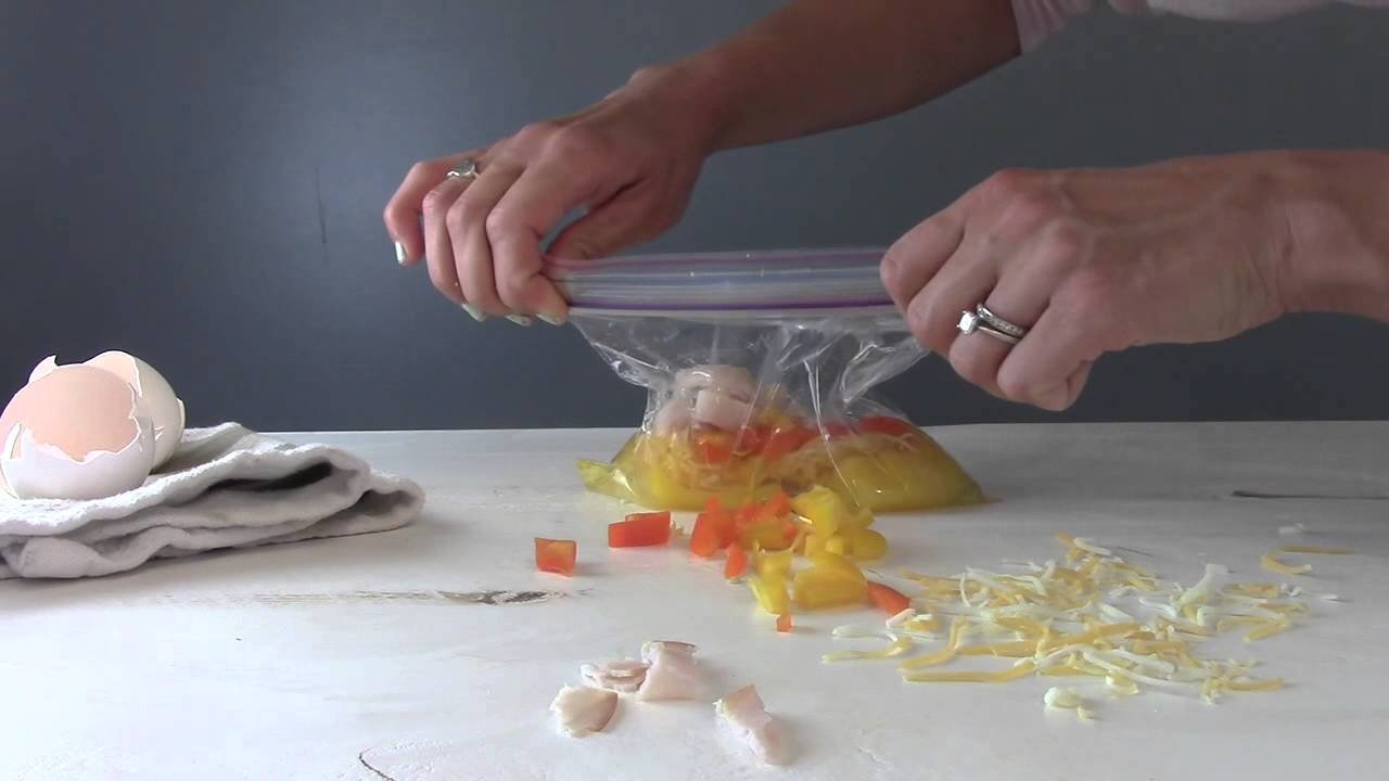 How To: Make an Omelet in a Plastic Bag