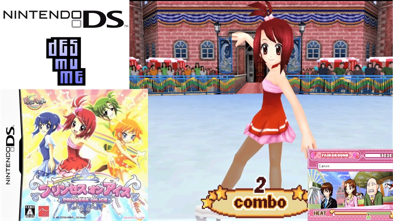 Princess on Ice / English Patched (2008) Nintendo DS Gameplay in HD (DeSmuME)
