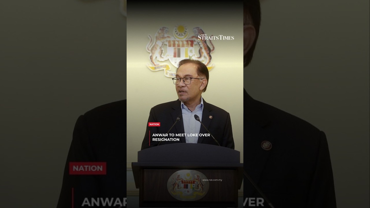 Anwar to meet Loke over resignation