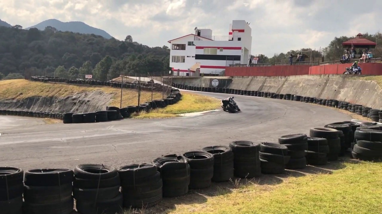 Abraham García en el Kartódromo Sierra Esmeralda